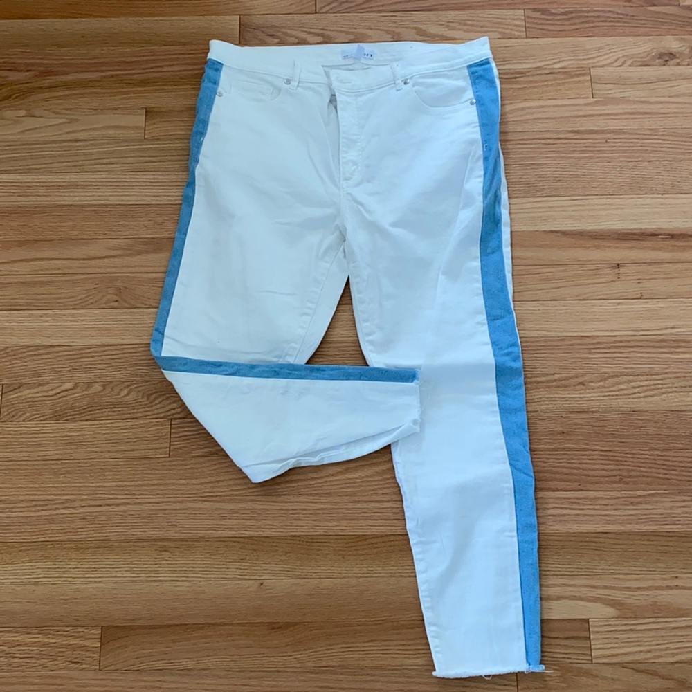 Loft Raw Hem Jeans
